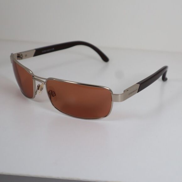 Serengeti Paolo 7042 Square Bronze Metal Brown Sunglasses